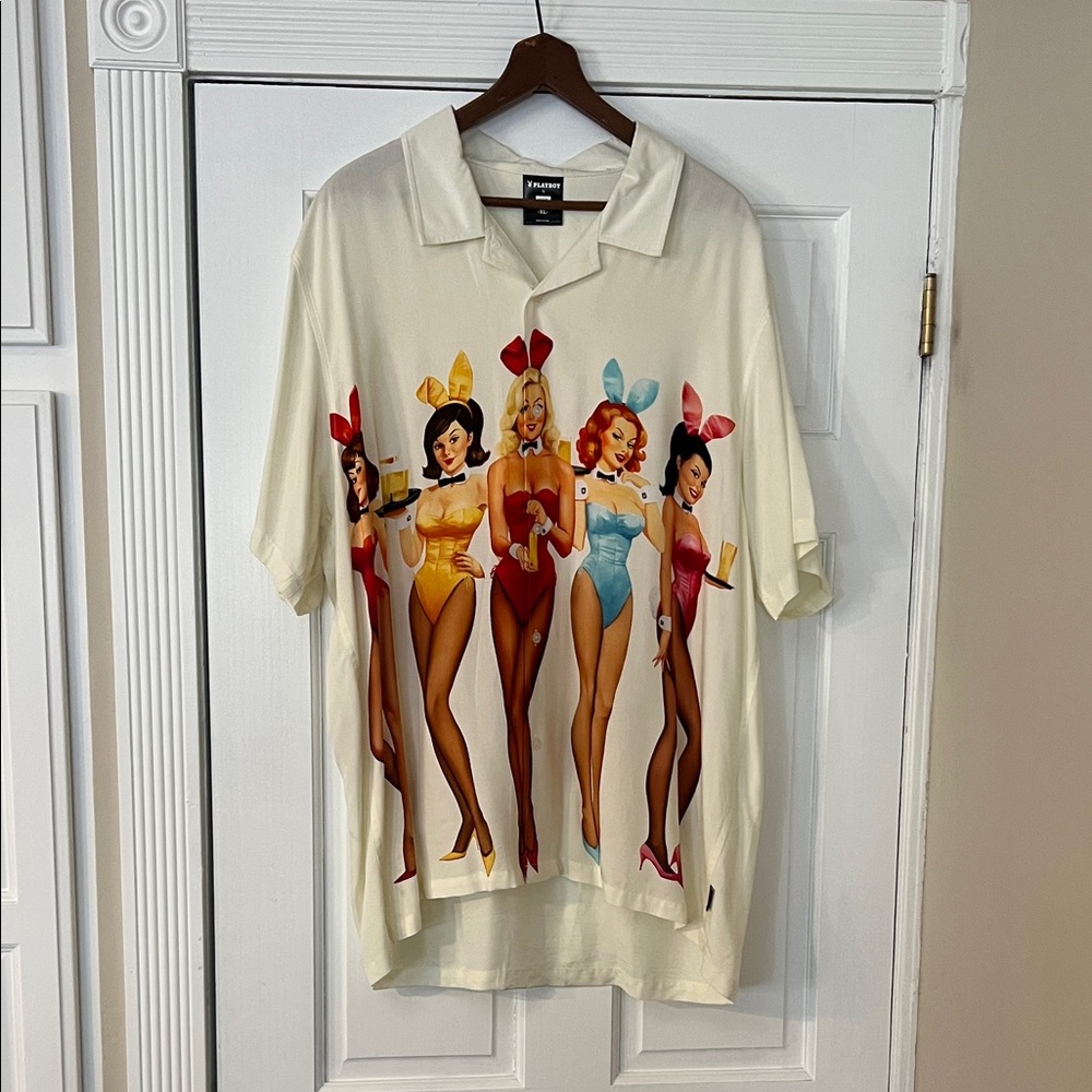 HUF Cream Shirt with Graphic Design - Picture 8 of 8